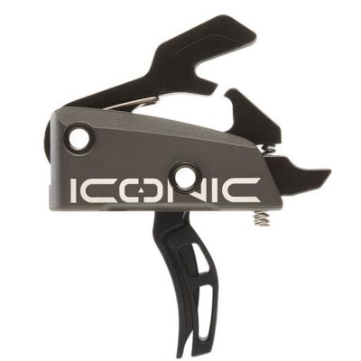 AR-15 ICONIC TRIGGER AR-15 ICONIC TRIGGER DROP-IN TWO STAGE 3LBS GRAY