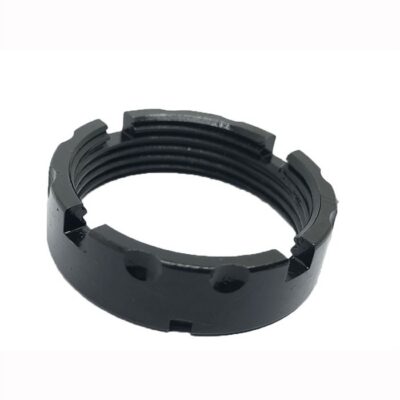 AR-15 BILLET CASTLE NUT AR-15 BILLET CASTLE NUT BLACK