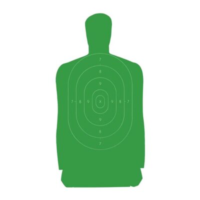 B27FSA SILHOUETTE GREEN PAPER TARGETS B27FSA SILHOUETTE GREEN PAPER TARGETS 24X45”  100PK