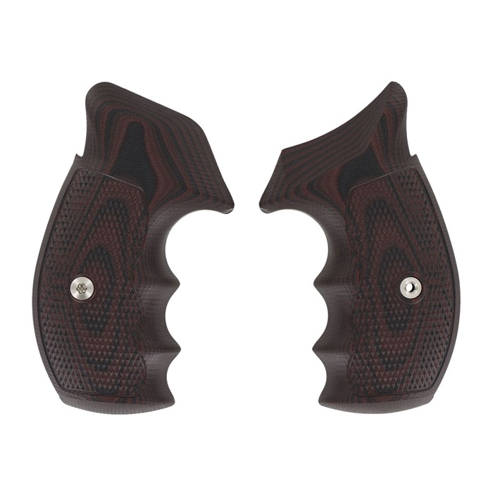 S&W K/L FRAME TAC DIAMOND GRIPS S&W K/L FRAME TAC DIAMOND, ROUND BUTT, BLACK CHERRY S&W K/L FRAME TAC DIAMOND GRIPS S&W K/L FRAME TAC DIAMOND, ROUND BUTT, BLACK CHERRY