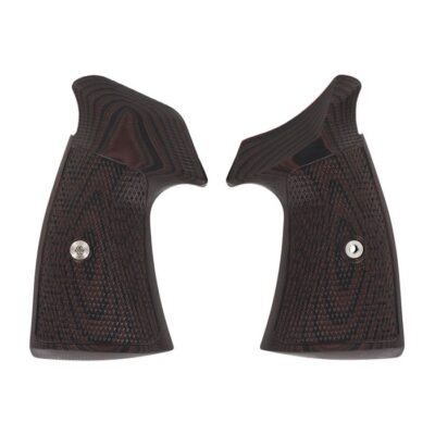S&W N-FRAME TAC DIAMOND GRIPS S&W N-FRAME, TAC DIAMOND, SQUARE BUTT, BLACK CHERRY