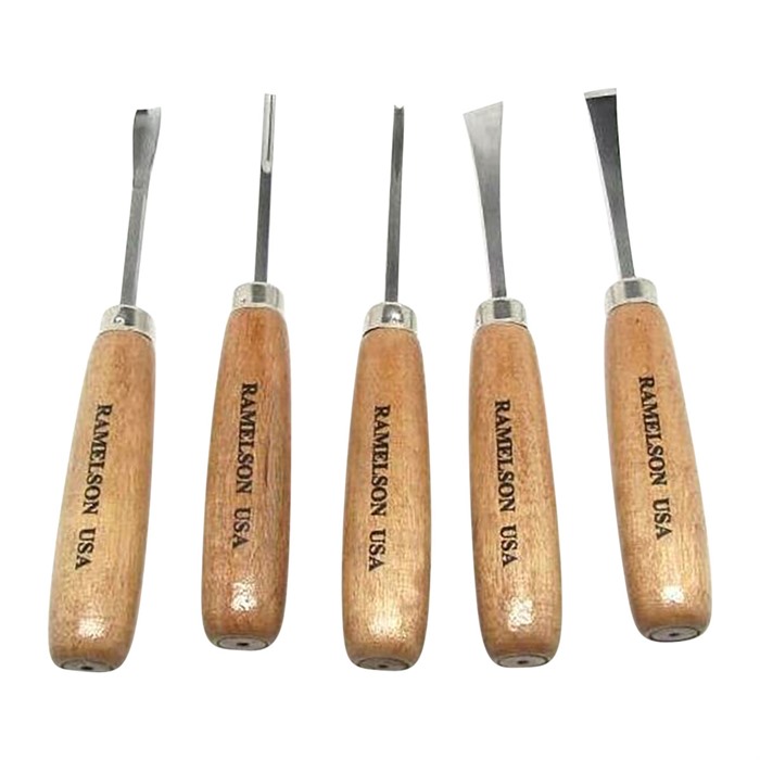 5 PIECE BASIC STRAIGHT HANDLE WOODCARVING SET #106 BASIC STRAIGHT HANDLE WOODCARVING 5 PIECE SET 5 PIECE BASIC STRAIGHT HANDLE WOODCARVING SET #106 BASIC STRAIGHT HANDLE WOODCARVING 5 PIECE SET