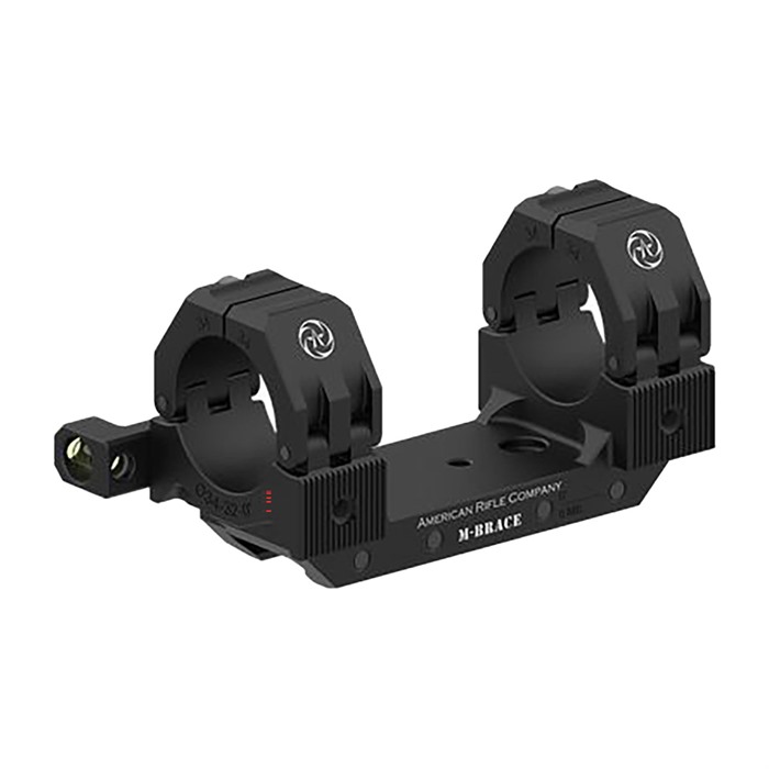 M-BRACE SCOPE MOUNTS 34MM 1.26” 10 MOA SCOPE MOUNT BLACK