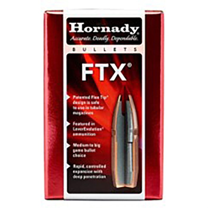 FTX 32 CALIBER (0.321”) FLEX TIP EXPANDING BULLETS FTX® 32 CALIBER (0.321”) 165GR POLYMER TIP BOAT TAIL 100/BOX