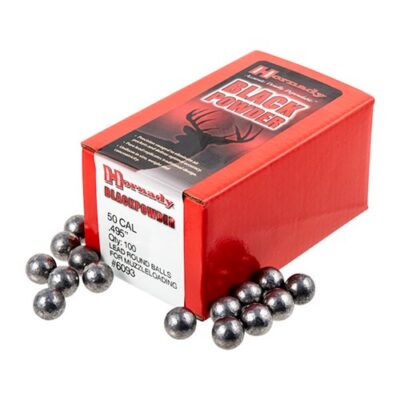 ROUND BALLS 50 CALIBER MUZZLELOADING BULLETS ROUND BALLS 50 CAL (.495”) LEAD ROUND BALL 100/BOX