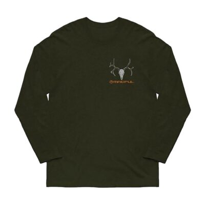MULEY COTTON LONG SLEEVE T-SHIRTS MULEY COTTON LONG SLEEVE T-SHIRT OLIVE DRAB SMALL