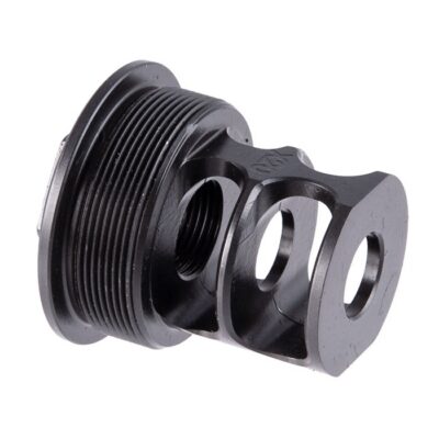 RECOIL REDUCTION DEVICE 2 PORT COMPENSATORS X20 RRD X20 2 PORT COMPENSATOR 1/2-28”