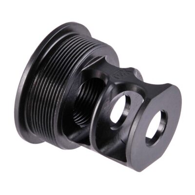 RECOIL REDUCTION DEVICE 2 PORT COMPENSATORS X20 RRD X20 2 PORT COMPENSATOR 5/8-24”