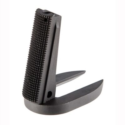 1911 CHECKERED GOVERNMENT MODEL MAGWELL MAINSPRING HOUSINGS 1911 GOVT BLACK CHECKERED MAG-WELL MSH