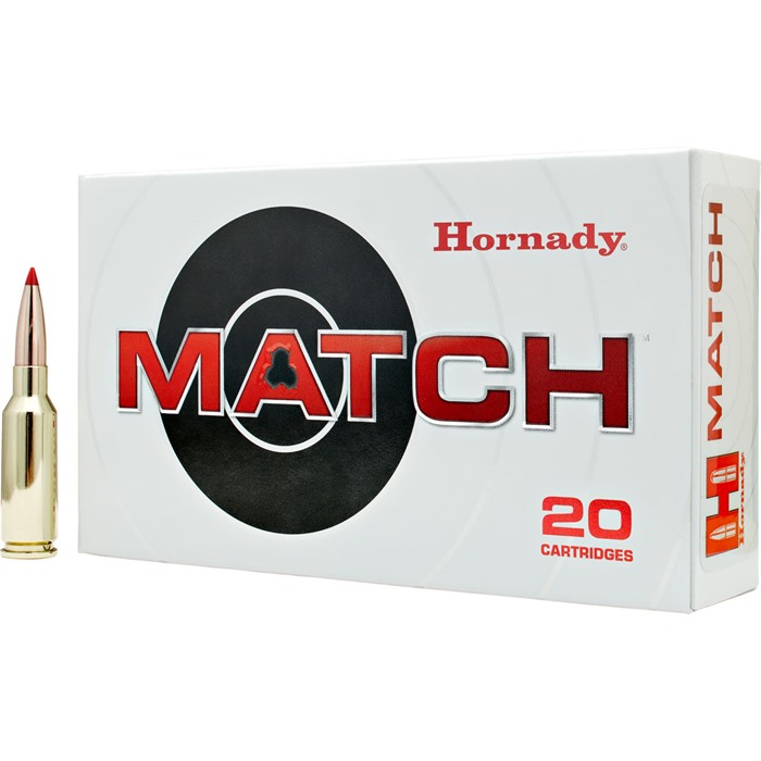 MATCH™ 6MM ARC ELD-M® POLYMER TIPPED RIFLE AMMO MATCH 6MM ARC 108GR ELD-M POLYMER TIPPED 200/CASE