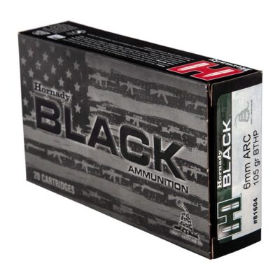 BLACK® 6MM ARC BOAT TAIL HOLLOW POINT RIFLE AMMO BLACK 6MM ARC 105GR BOAT TAIL HOLLOW POINT 200/CASE