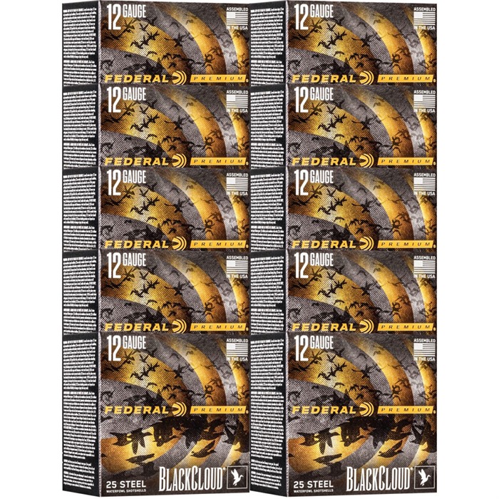 BLACK CLOUD FS STEEL AMMO 12 GAUGE 3” 1-1/4 OZ #2 STEEL SHOT BLACK CLOUD FS STEEL 12 GAUGE 3” 1-1/4OZ #2 SHOT 250/CASE BLACK CLOUD FS STEEL AMMO 12 GAUGE 3” 1-1/4 OZ #2 STEEL SHOT BLACK CLOUD FS STEEL 12 GAUGE 3” 1-1/4OZ #2 SHOT 250/CASE