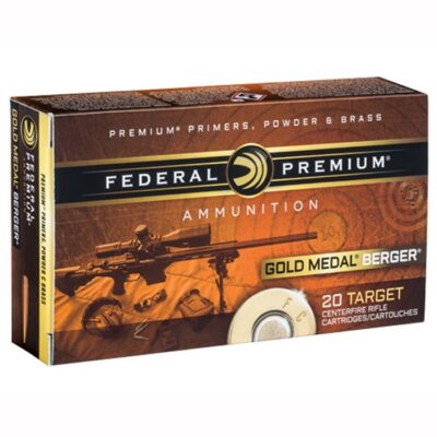 GOLD MEDAL BERGER AMMO 223 REMINGTON 73GR BERGER BOATTAIL TARGET 223 REMINGTON 73GR BOATTAIL TARGET 200/CASE
