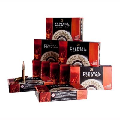 GOLD MEDAL MATCH AMMO 223 REMINGTON 69GR HPBT 223 REMINGTON 69GR MATCHKING HPBT 200/CASE