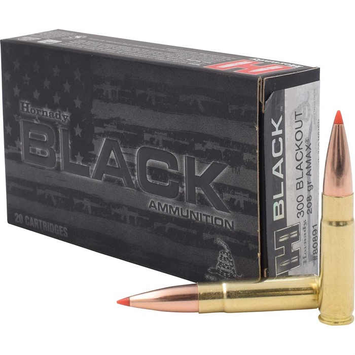 HORNADY BLACK® 300 AAC BLACKOUT A-MAX® POLYMER TIP RIFLE AMMO BLACK 300 AAC BLACKOUT 208GR A-MAX POLYMER TIPPED 200 CASE HORNADY BLACK® 300 AAC BLACKOUT A-MAX® POLYMER TIP RIFLE AMMO BLACK 300 AAC BLACKOUT 208GR A-MAX POLYMER TIPPED 200 CASE