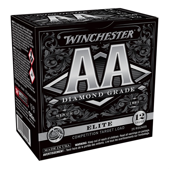 AA DIAMOND GRADE 12 GAUGE 1-1/8OZ #7.5 SHOT SHOTGUN AMMO AA DIAMOND GRADE 12 GAUGE 2-3/4” 1-1/8OZ #7.5 SHOT 250/CASE AA DIAMOND GRADE 12 GAUGE 1-1/8OZ #7.5 SHOT SHOTGUN AMMO AA DIAMOND GRADE 12 GAUGE 2-3/4” 1-1/8OZ #7.5 SHOT 250/CASE