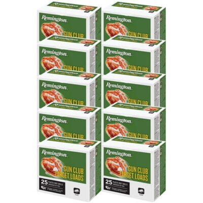 GUN CLUB LITE TARGET AMMO 12 GAUGE 2-3/4” 1-1/8 OZ #9 SHOT GUN CLUB TARGET 12 GAUGE 2-3/4” 1-1/8OZ #9 SHOT 250/CASE