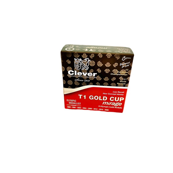 MIRAGE SUPER TARGET T1 12 GAUGE 2-3/4” #7.5 SHOT SHOTGUN AMMO MIRAGE ST T1 12 GA 2-3/4” 1-1/8OZ #7.5 SHOT 1250 FPS 250/CS