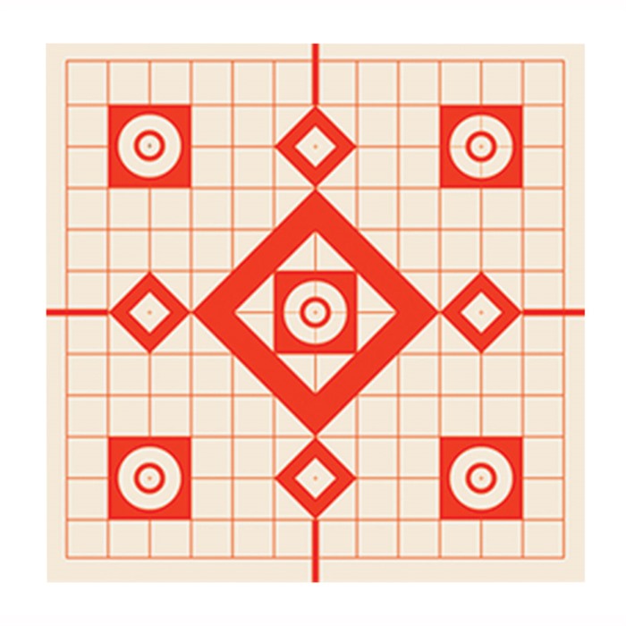 SIGHT-IN TARGETS SIGHT-IN PAPER TARGET 12 X12 10PK SIGHT-IN TARGETS SIGHT-IN PAPER TARGET 12 X12 10PK
