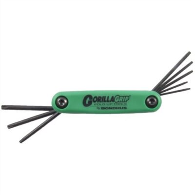 GORILLA GRIP® FOLD-UP WRENCH SETS GORILLA GRIP TORX WRENCH 8-PIECE SET (T6-T25)
