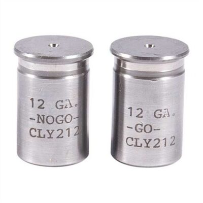 CLYMER GO & NO-GO HEADSPACE GAUGE SETS 12 GAUGE HEADSPACE GAUGE KIT STEEL