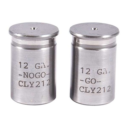 CLYMER GO & NO-GO HEADSPACE GAUGE SETS 12 GAUGE HEADSPACE GAUGE KIT STEEL CLYMER GO & NO-GO HEADSPACE GAUGE SETS 12 GAUGE HEADSPACE GAUGE KIT STEEL