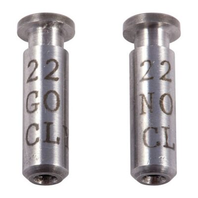 CLYMER GO & NO-GO HEADSPACE GAUGE SETS 22 LONG RIFLE HEADSPACE GAUGE KIT STEEL