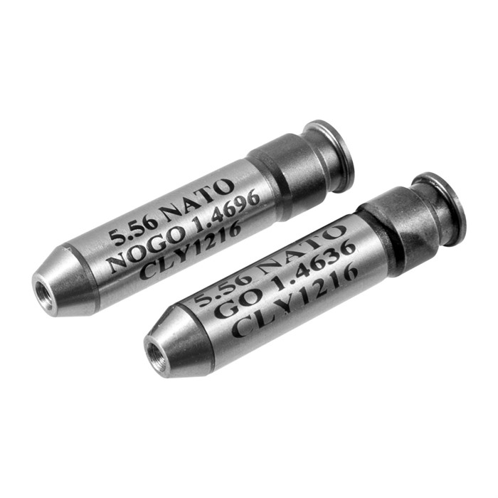 CLYMER GO & NO-GO HEADSPACE GAUGE SETS 5.56X45MM NATO HEADSPACE GAUGE KIT STEEL CLYMER GO & NO-GO HEADSPACE GAUGE SETS 5.56X45MM NATO HEADSPACE GAUGE KIT STEEL