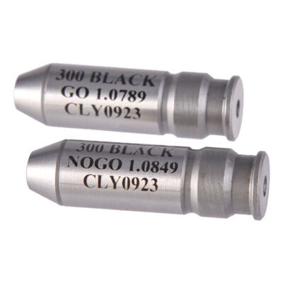 CLYMER GO & NO-GO HEADSPACE GAUGE SETS 300 AAC BLACKOUT HEADSPACE GAUGE KIT STEEL