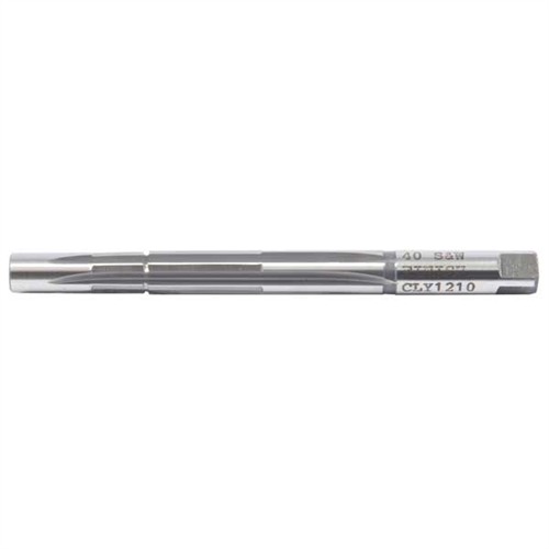 PISTOL CHAMBERING REAMERS RIMLESS FINISHER STYLE REAMER FITS .40 S&W BARREL PISTOL CHAMBERING REAMERS RIMLESS FINISHER STYLE REAMER FITS .40 S&W BARREL