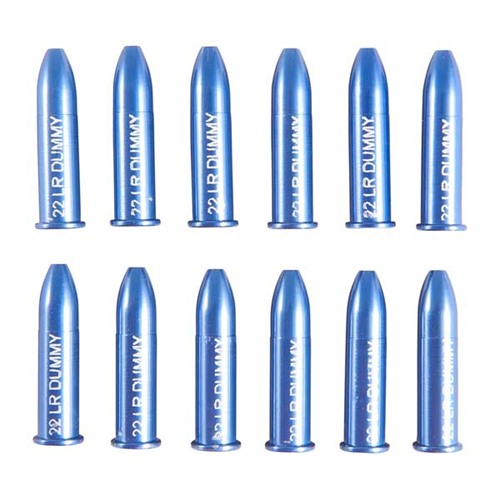 RIMFIRE DUMMY ROUNDS 22 LONG RIFLE ACTION PROVING ROUNDS 12/PACK