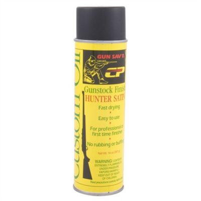 GUN SAV’R CUSTOM OIL GUNSTOCK FINISH HUNTER SATIN 14 OZ.
