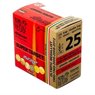 Mirage Super Target 12ga. Sporting 1 1/8 #7.5 MIRAGE ST SPORTING T1 12GA 2-3/4” 1-1/8OZ #7.5 SHOT 250/CASE