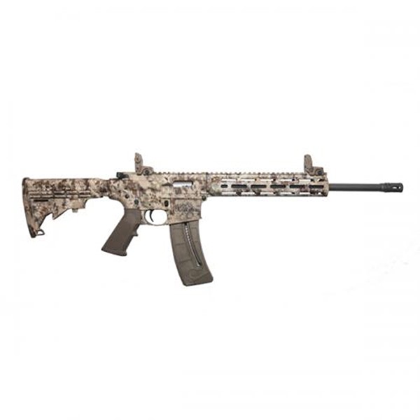 M&P 15-22 SPORT M-LOK 22 LONG RIFLE SEMI-AUTO RIFLE M&P 15-22 M-LOK 22LR 16.5” THREADED BBL (1)25RD KRYPTEK