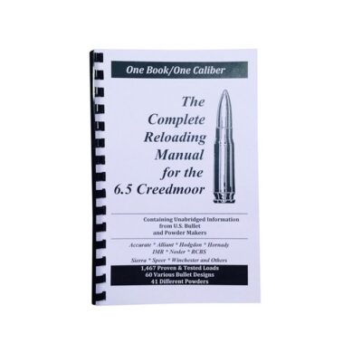 LOADBOOK 6.5 CREEDMOOR LOADBOOK 6.5 CREEDMOOR