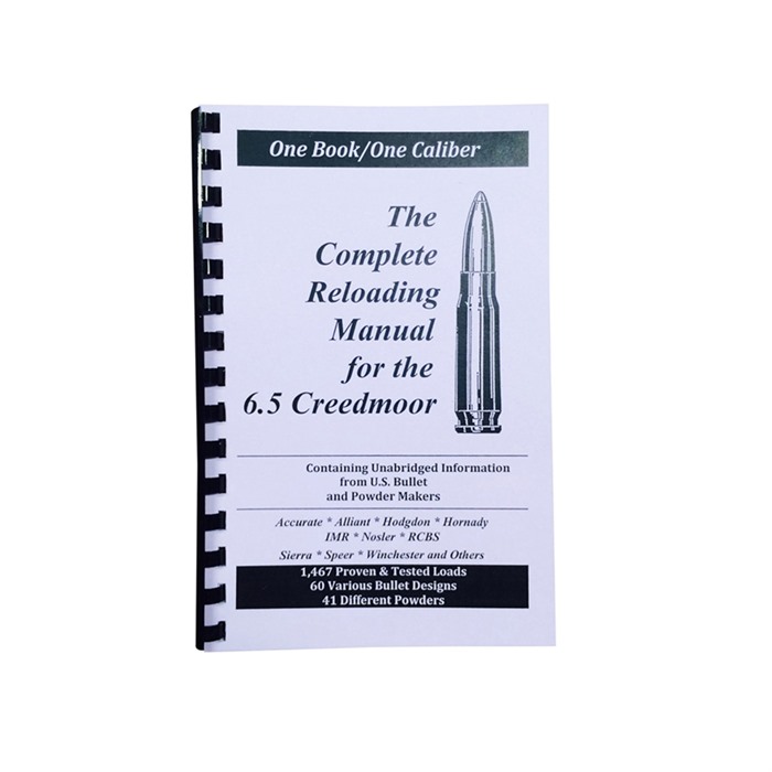 LOADBOOK 6.5 CREEDMOOR LOADBOOK 6.5 CREEDMOOR