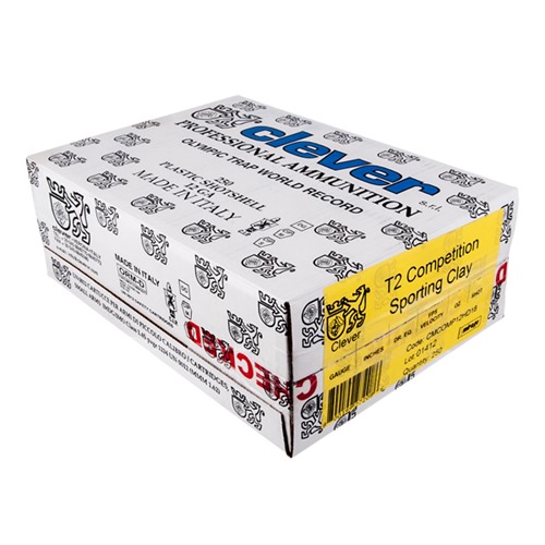 MIRAGE COMPETITION T2 12 GAUGE 2-3/4” #7.5 SHOT SHOTGUN AMMO MIRAGE COMPETITION T2 12 GAUGE 2-3/4” 1OZ #7.5 SHOT 250/CASE