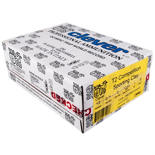 MIRAGE COMPETITION T2 12 GAUGE 2-3/4” #8 SHOT SHOTGUN AMMO MIRAGE COMPETITION T2 12 GAUGE 2-3/4” 1OZ #8 SHOT 250/CASE