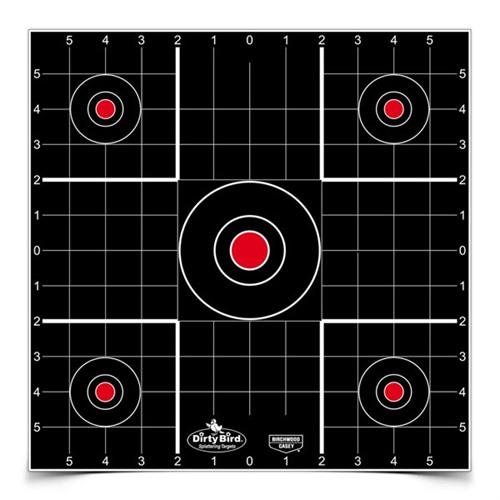 Dirty Bird 12” Sight-In Target 100 Sheet Pack DIRTY BIRD 12” SIGHT-IN TARGET 100 SHEET PACK Dirty Bird 12” Sight-In Target 100 Sheet Pack DIRTY BIRD 12” SIGHT-IN TARGET 100 SHEET PACK