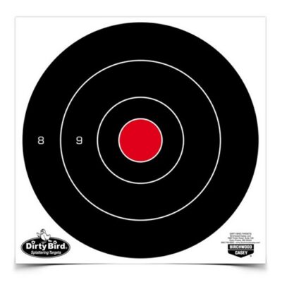 Dirty Bird 8” Bull’s-Eye Target 200 Sheet Pack DIRTY BIRD 8” BULL’S-EYE TARGET 200 SHEET PACK