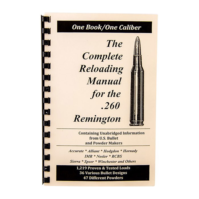 Loadbooks .260 Remington Each LOADBOOKS .260 REMINGTON EACH