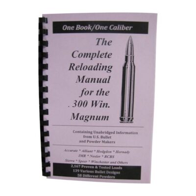 Loadbooks .300 Winchester Magnum LOADBOOKS .300 WINCHESTER MAGNUM