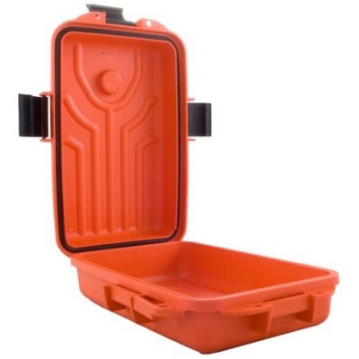 MTM SURVIVOR DRY BOX – SMALL 10X7X3″ ORANGE