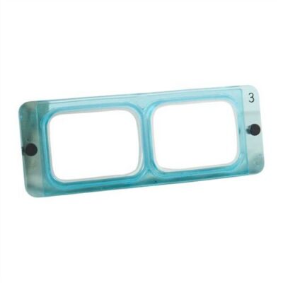 OPTIVISOR OPTIVISOR NO. 3 1.75X MAGNIFICATION EXTRA LENS PLATE