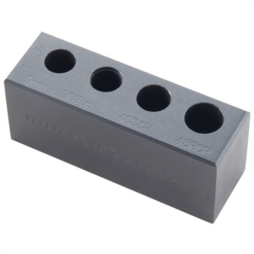 4 CALIBER CHAMBER CHECKER 4 CALIBER CHECKER (9MM, .40 S&W, .45 ACP & 38 SUPER)