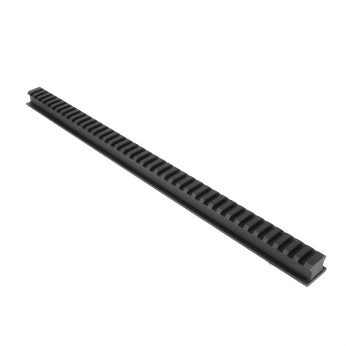 PICATINNY BASE STOCK 7075 ALUMINUM PICATINNY RAIL BLANK BLACK 16