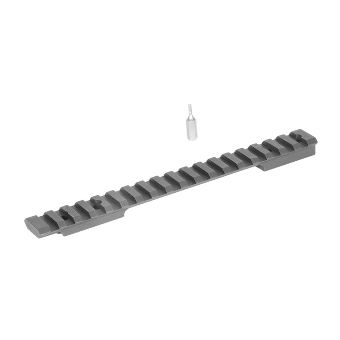 SAVAGE LONG ACTION FLAT BACK HD PICATINNY SCOPE MOUNT SAVAGE 110-116 FLAT BACK LA 1-PIECE PICATINNY BASE 0 MOA