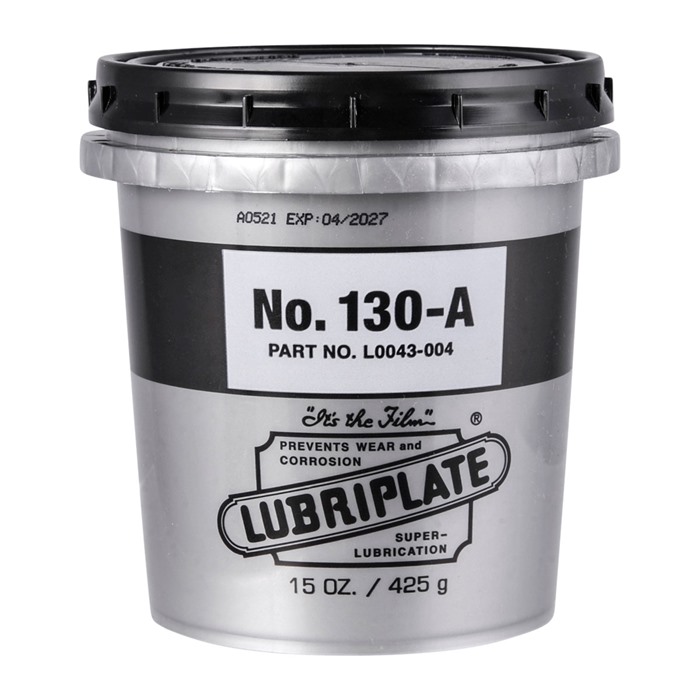 130-A MIL SPEC GREASE 15 OZ. LUBRIPLATE 130-A 130-A MIL SPEC GREASE 15 OZ. LUBRIPLATE 130-A