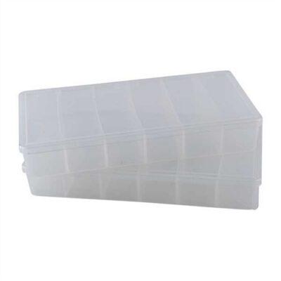 COMPARTMENT BOXES STORAGE BIN, 6 COMPARTMENT, 8-1/4”X4-1/4”X1-1/4”, 2 PACK