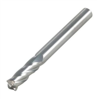 SOLID CARBIDE CENTER-CUT END MILL CUTTERS END MILL, CARBIDE, 1/4”